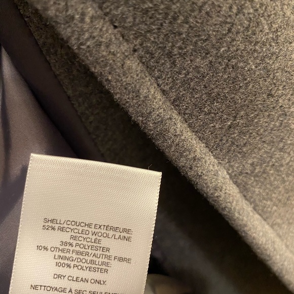 Belted Wool Blend Trench Coat - Picture 8 of 10